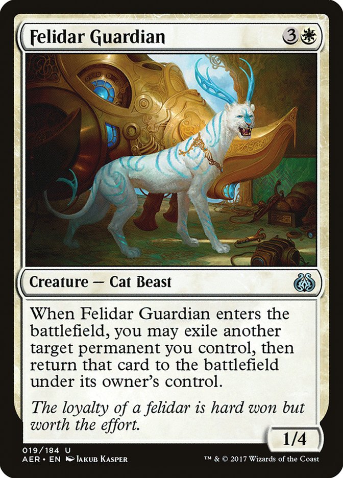 Felidar Guardian [Aether Revolt] MTG Single Magic: The Gathering | Red Claw Gaming