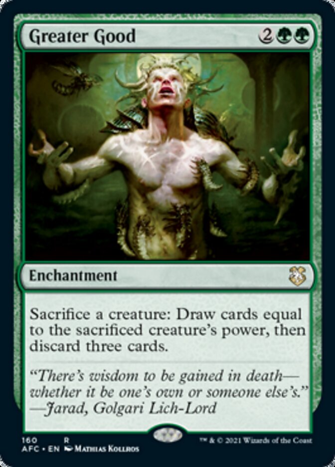 Greater Good [Dungeons & Dragons: Adventures in the Forgotten Realms Commander] MTG Single Magic: The Gathering | Red Claw Gaming