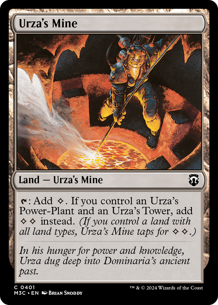 Urza's Mine (Ripple Foil) [Modern Horizons 3 Commander] MTG Single Magic: The Gathering | Red Claw Gaming