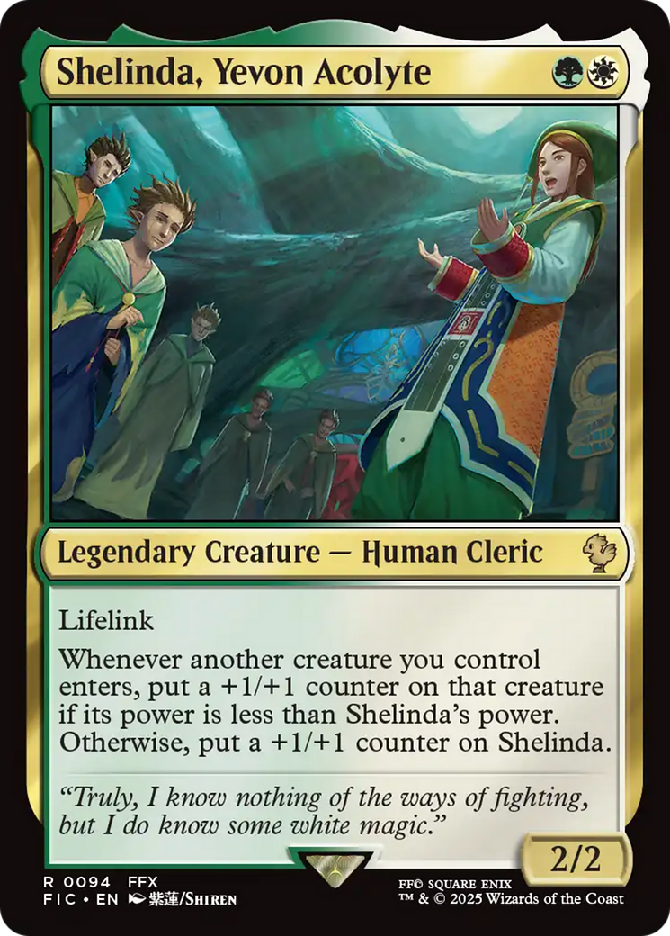 Shelinda, Yevon Acolyte [FINAL FANTASY Commander] MTG Single Magic: The Gathering | Red Claw Gaming