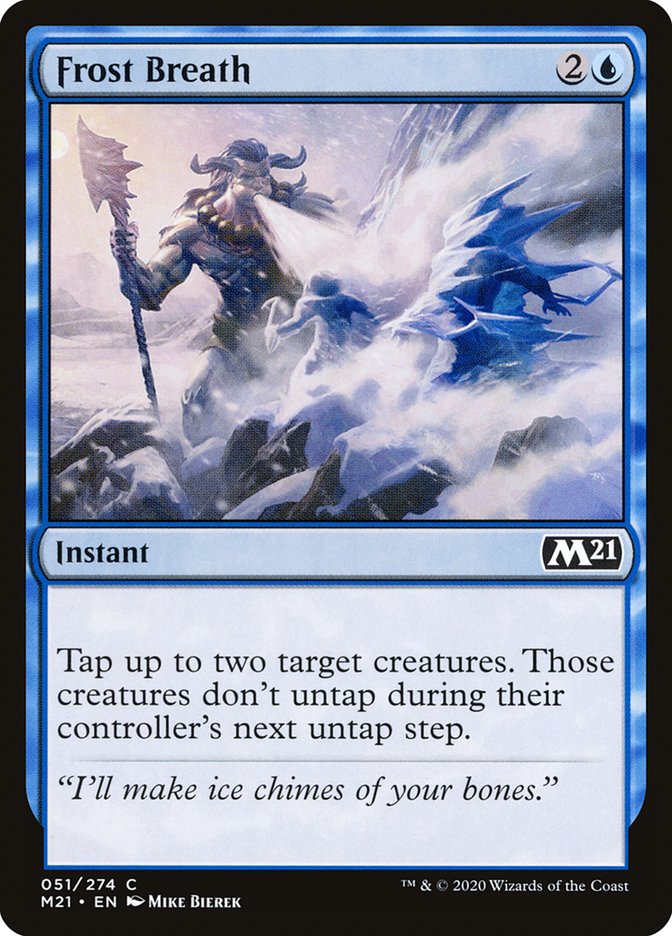 Frost Breath [Core Set 2021] MTG Single Magic: The Gathering | Red Claw Gaming