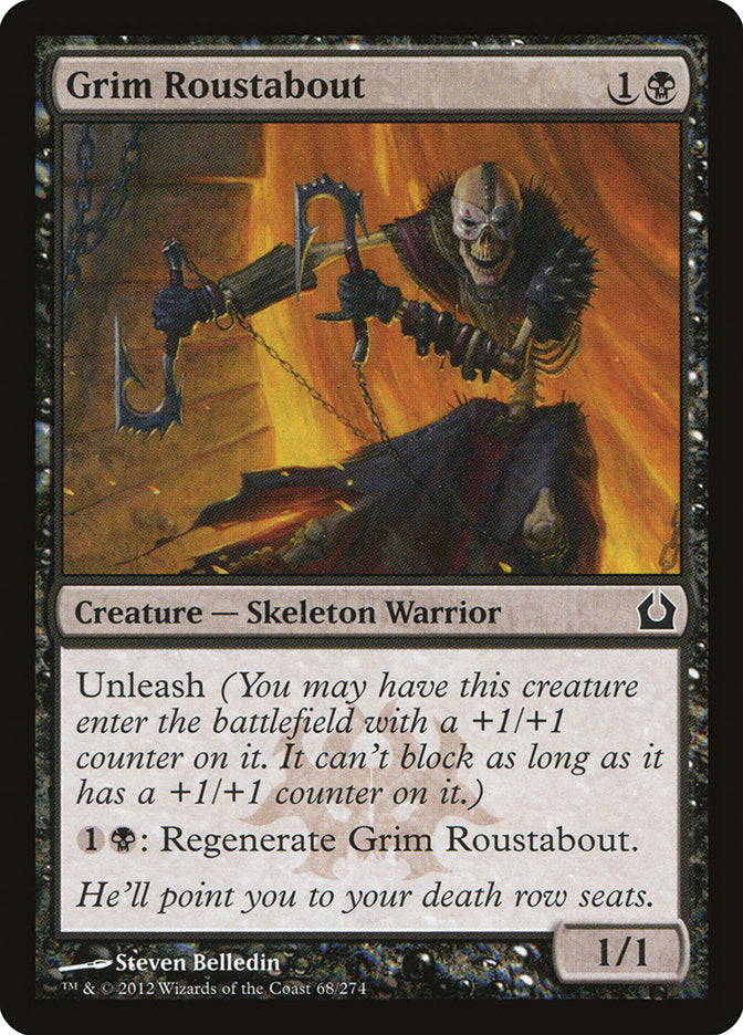 Grim Roustabout [Return to Ravnica] MTG Single Magic: The Gathering | Red Claw Gaming