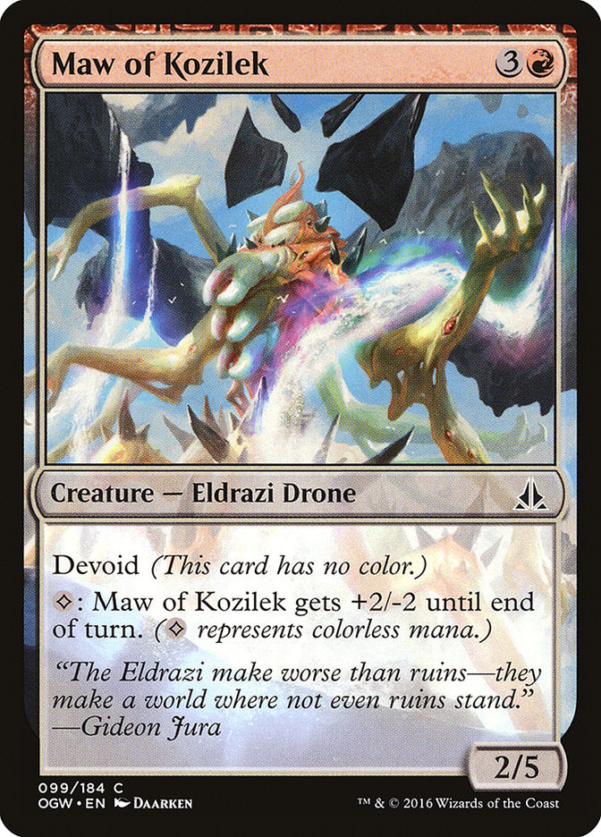 Maw of Kozilek [Oath of the Gatewatch] MTG Single Magic: The Gathering | Red Claw Gaming