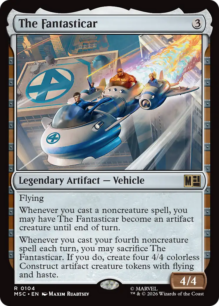 The Fantasticar [Marvel Super Heroes Commander] | Red Claw Gaming