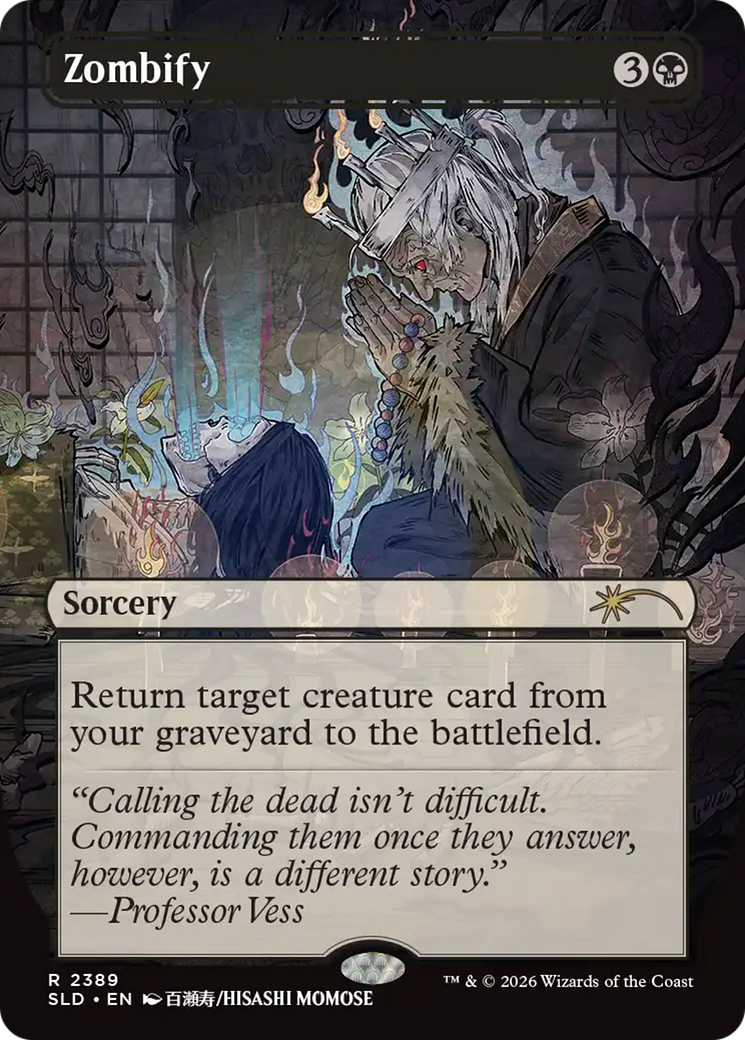 Zombify [Secret Lair Drop Series] MTG Single Magic: The Gathering | Red Claw Gaming