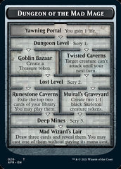 Dungeon of the Mad Mage // Lost Mine of Phandelver Double-Sided Token [Dungeons & Dragons: Adventures in the Forgotten Realms Tokens] MTG Single Magic: The Gathering | Red Claw Gaming