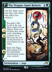 The Dragon-Kami Reborn // Dragon-Kami's Egg [Kamigawa: Neon Dynasty Prerelease Promos] MTG Single Magic: The Gathering | Red Claw Gaming