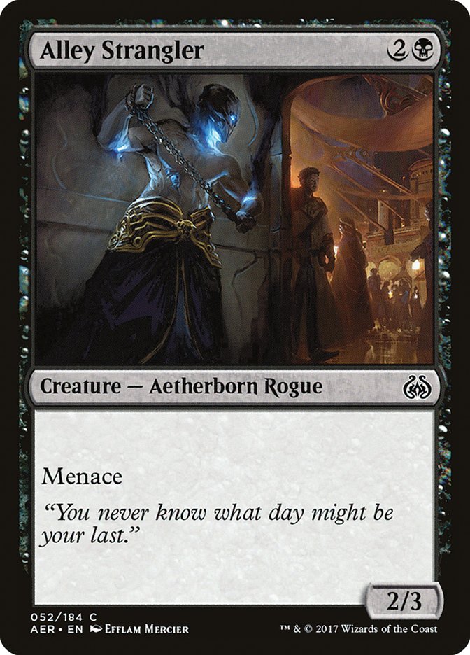 Alley Strangler [Aether Revolt] MTG Single Magic: The Gathering | Red Claw Gaming