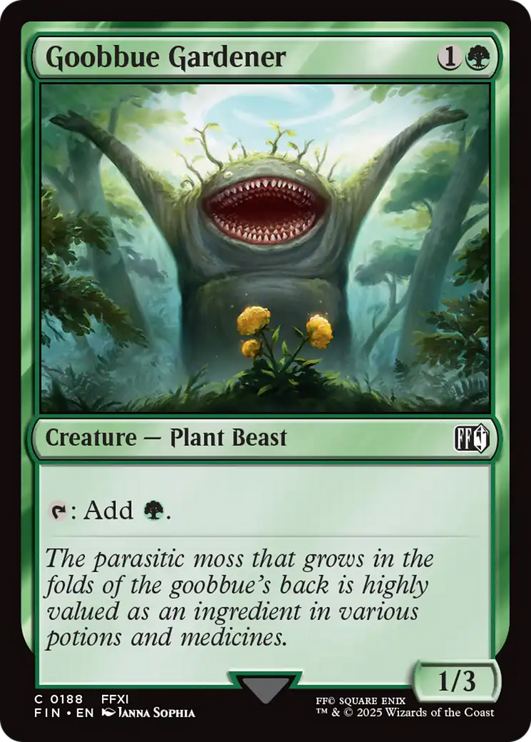 Goobbue Gardener [FINAL FANTASY] MTG Single Magic: The Gathering | Red Claw Gaming