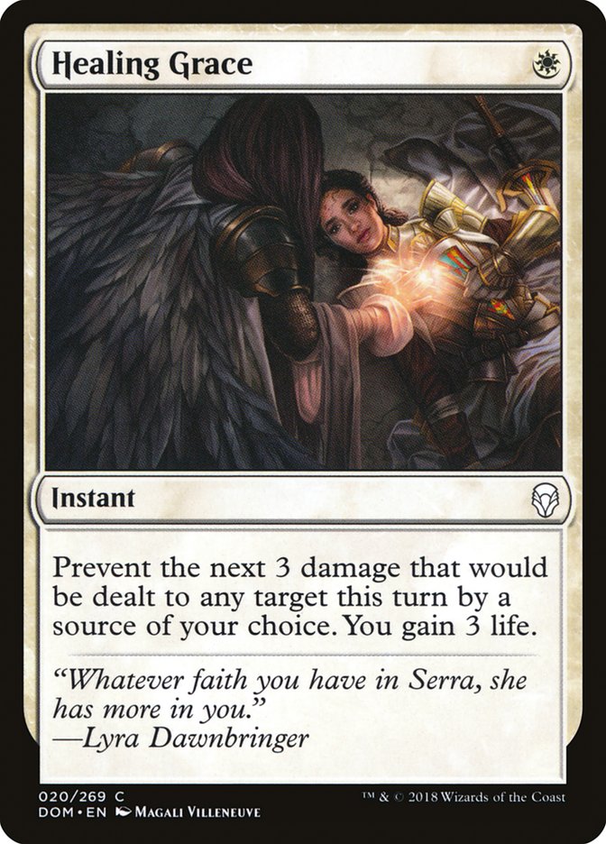 Healing Grace [Dominaria] MTG Single Magic: The Gathering | Red Claw Gaming