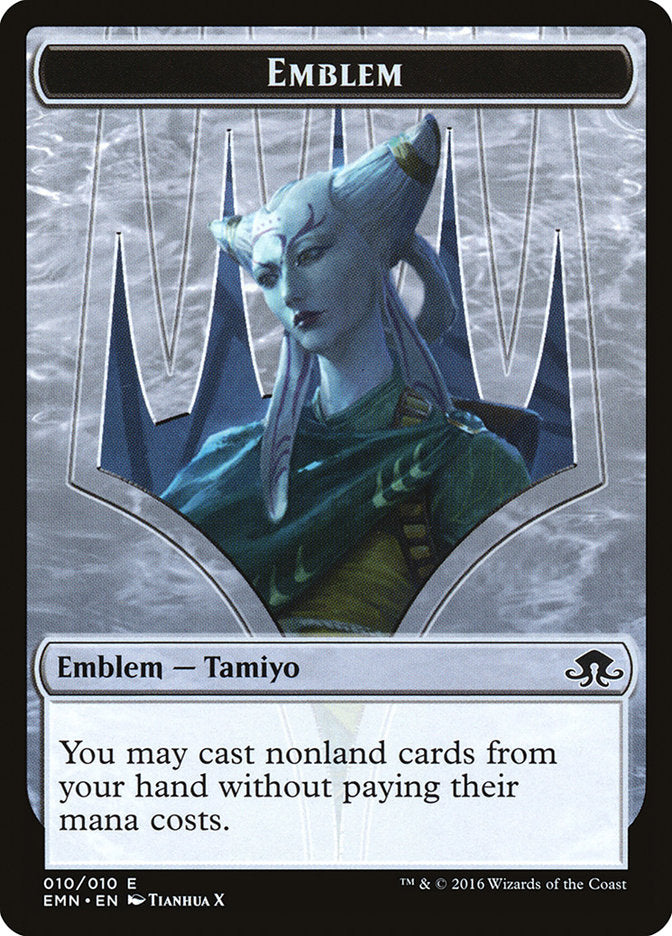 Tamiyo, Field Researcher Emblem [Eldritch Moon Tokens] MTG Single Magic: The Gathering | Red Claw Gaming