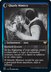 Mirrorhall Mimic // Ghastly Mimicry [Innistrad: Double Feature] MTG Single Magic: The Gathering | Red Claw Gaming