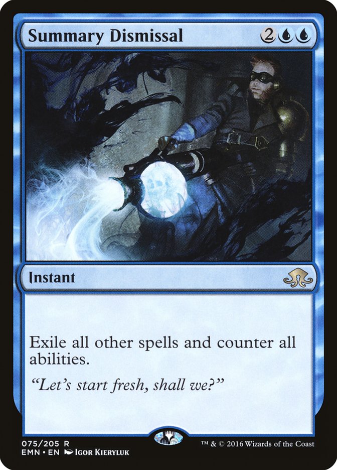 Summary Dismissal [Eldritch Moon] MTG Single Magic: The Gathering | Red Claw Gaming