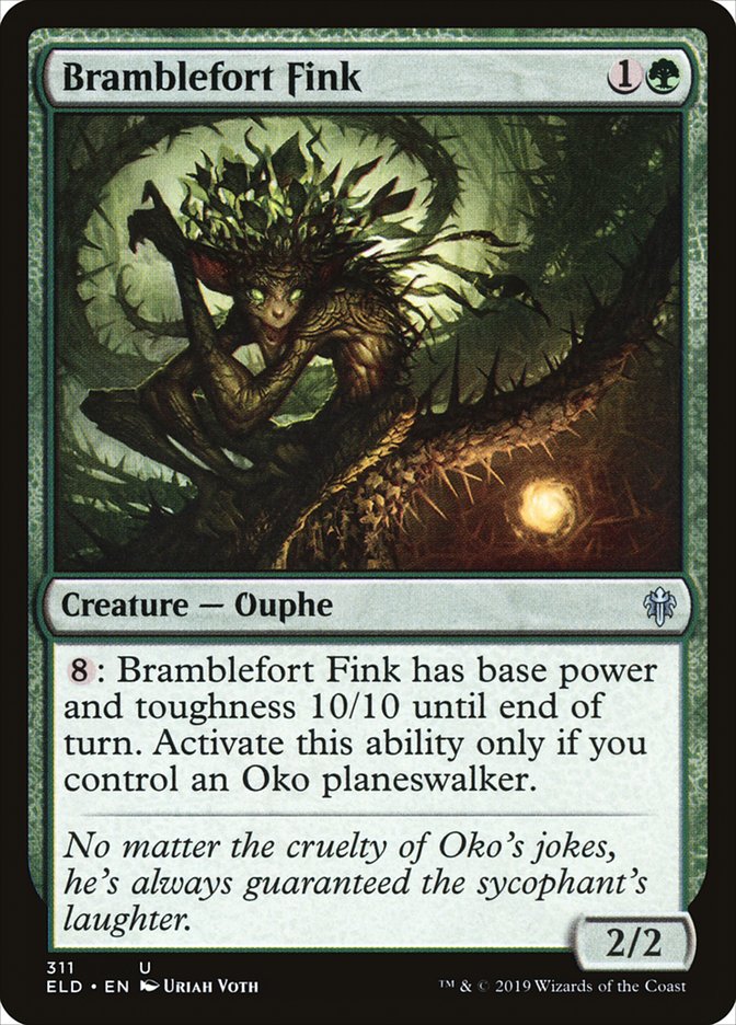 Bramblefort Fink [Throne of Eldraine] MTG Single Magic: The Gathering | Red Claw Gaming
