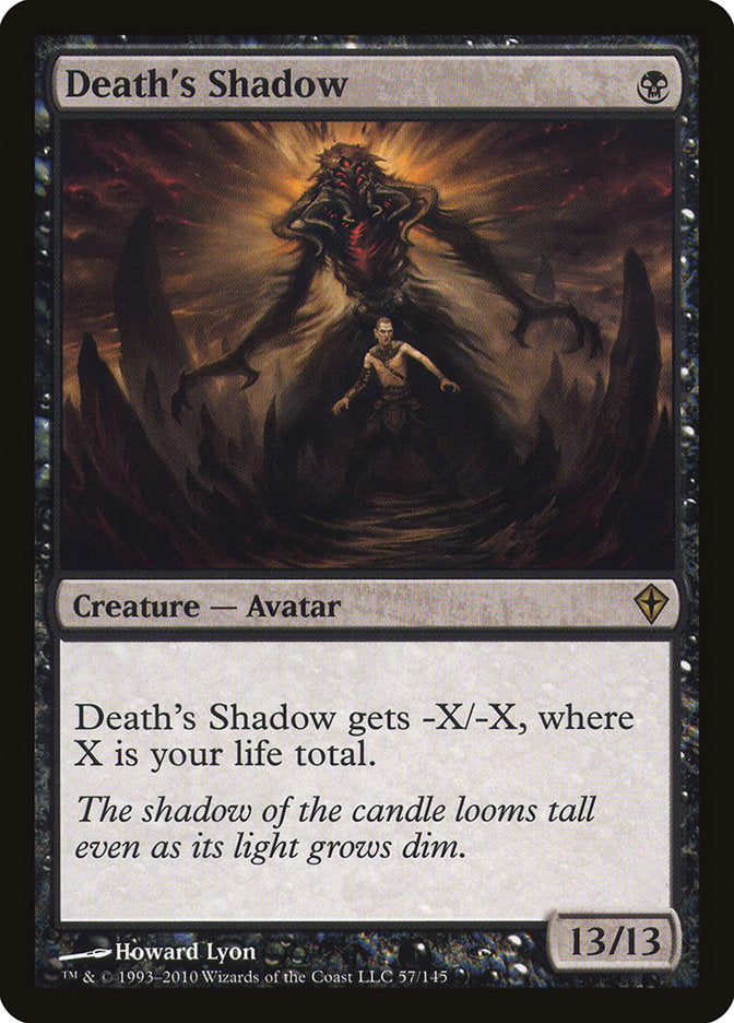 Death's Shadow [Worldwake] MTG Single Magic: The Gathering | Red Claw Gaming
