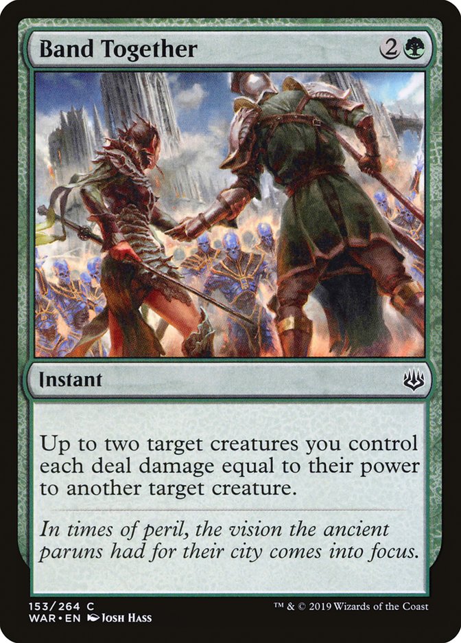 Band Together [War of the Spark] MTG Single Magic: The Gathering | Red Claw Gaming