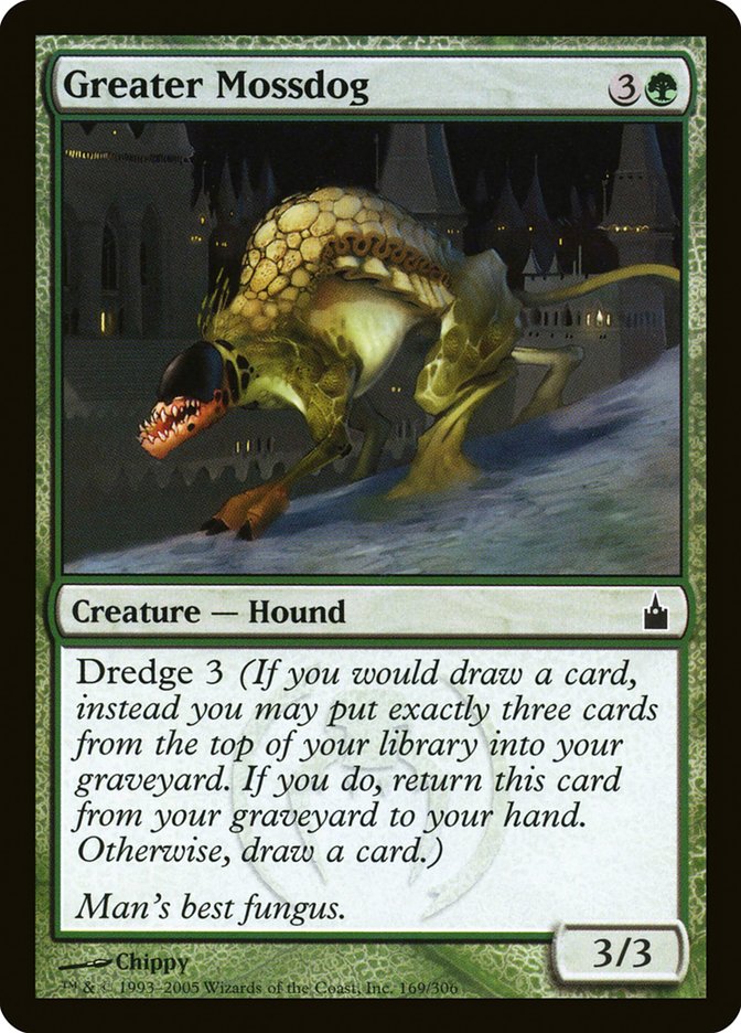Greater Mossdog [Ravnica: City of Guilds] MTG Single Magic: The Gathering | Red Claw Gaming
