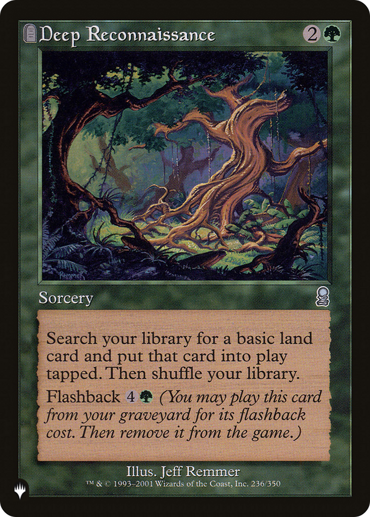 Deep Reconnaissance [The List] MTG Single Magic: The Gathering | Red Claw Gaming