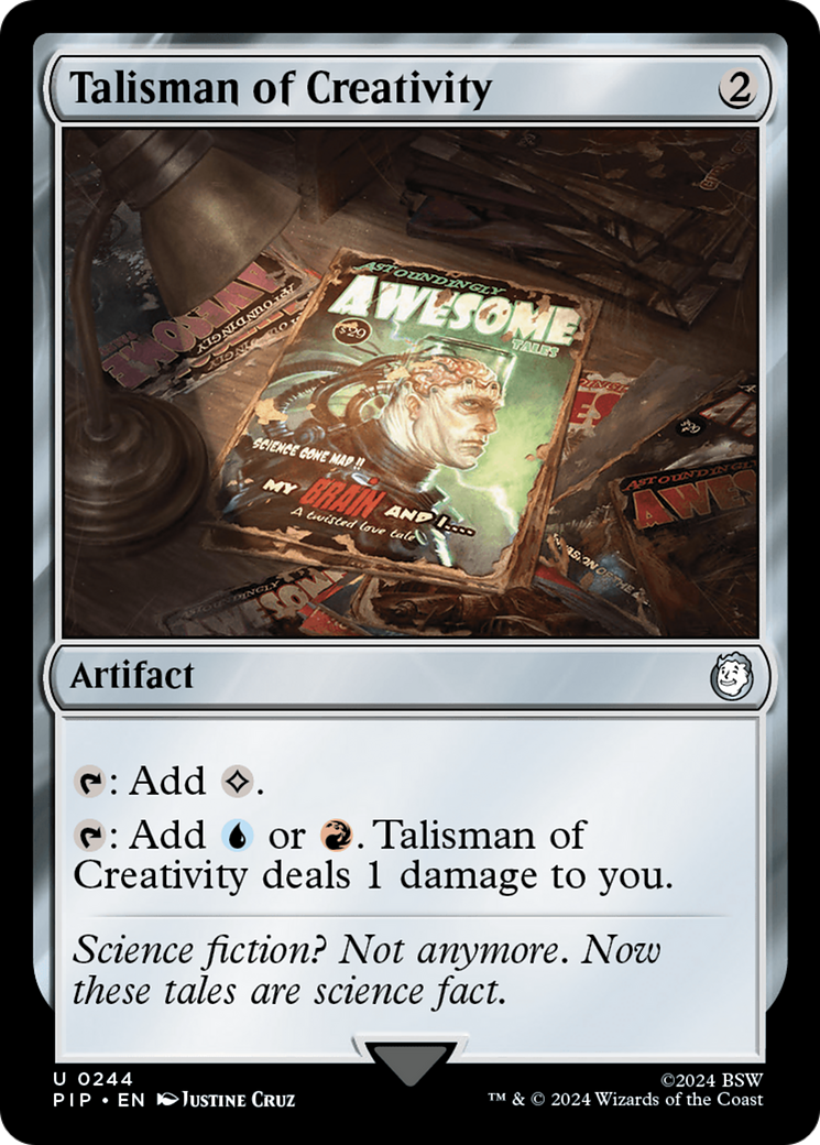 Talisman of Creativity [Fallout] MTG Single Magic: The Gathering    | Red Claw Gaming