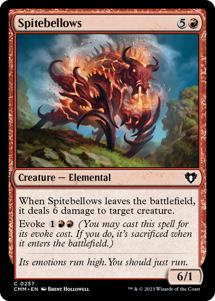 Spitebellows [Commander Masters] MTG Single Magic: The Gathering | Red Claw Gaming