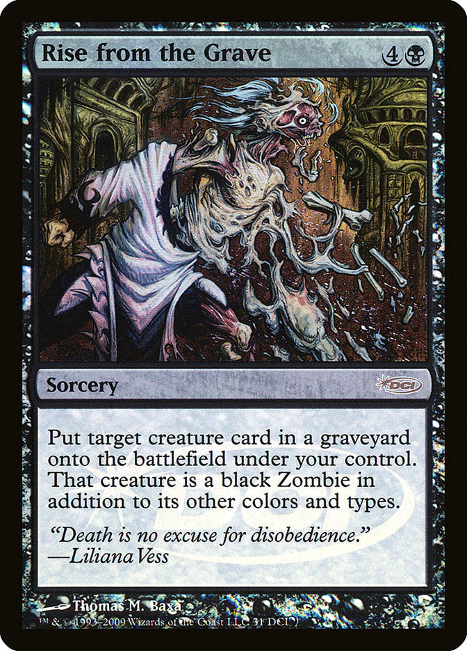 Rise from the Grave [Wizards Play Network 2009] MTG Single Magic: The Gathering | Red Claw Gaming