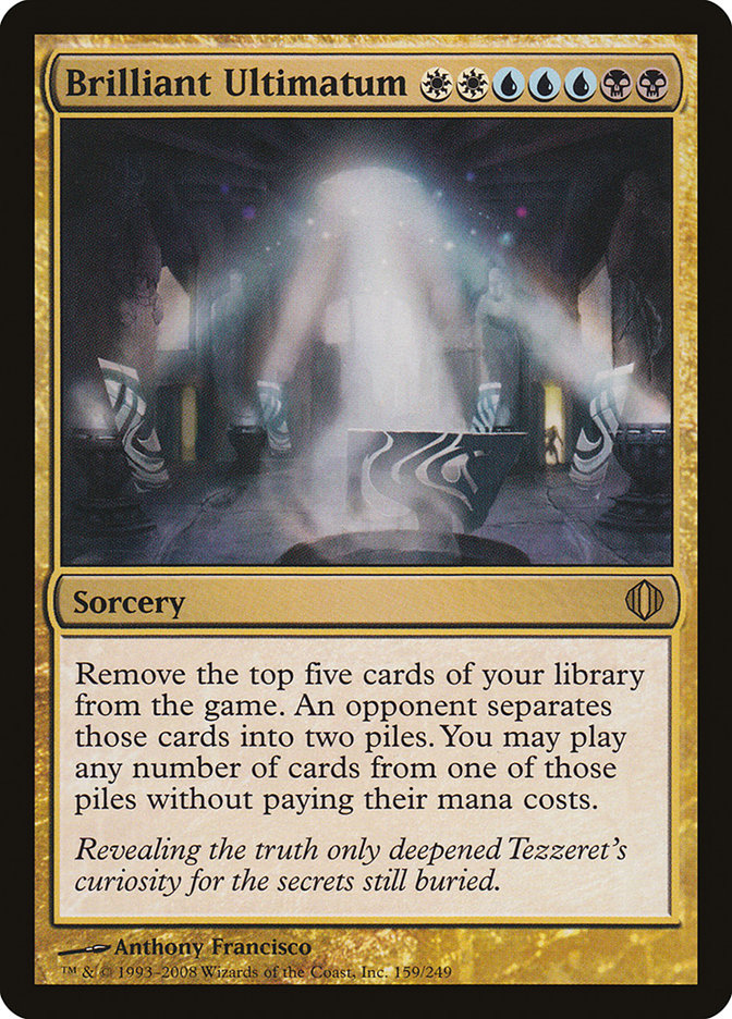 Brilliant Ultimatum [Shards of Alara] MTG Single Magic: The Gathering | Red Claw Gaming
