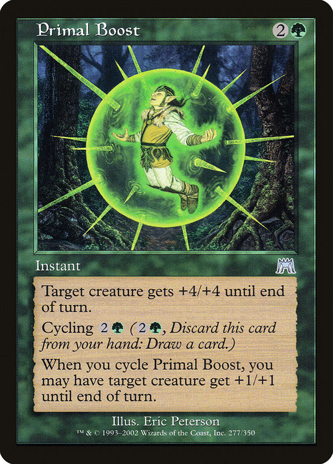 Primal Boost [Onslaught] MTG Single Magic: The Gathering | Red Claw Gaming