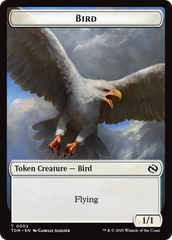 Thopter // Bird Double-Sided Token [Tarkir: Dragonstorm Commander Tokens] MTG Single Magic: The Gathering | Red Claw Gaming