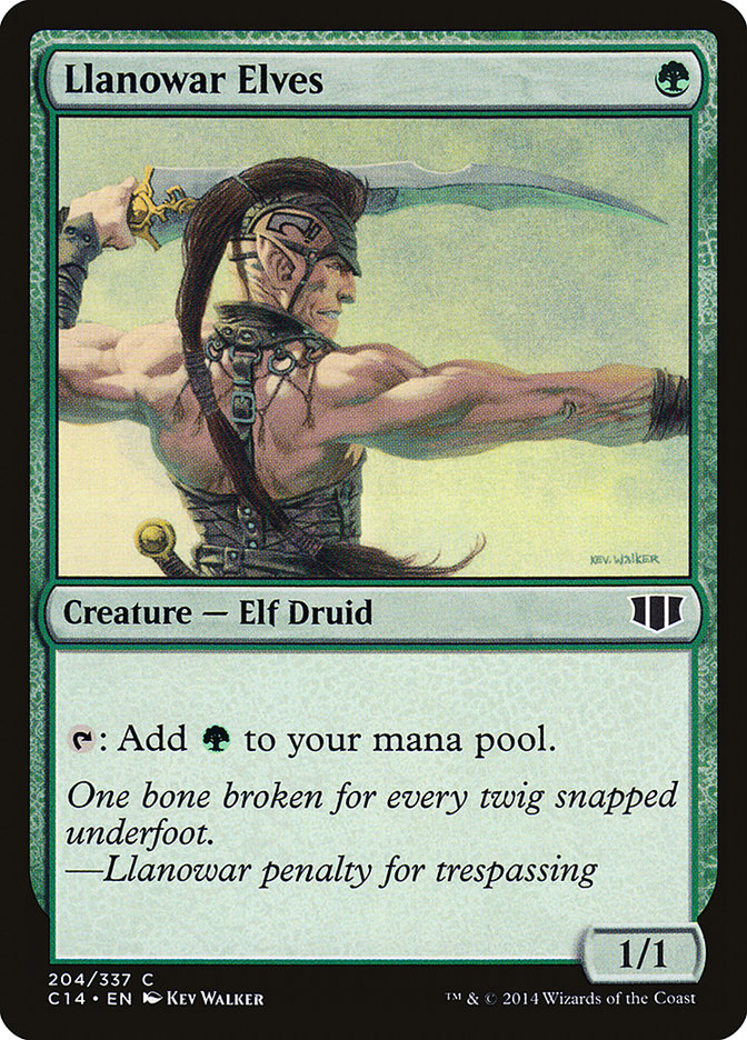 Llanowar Elves [Commander 2014] MTG Single Magic: The Gathering | Red Claw Gaming
