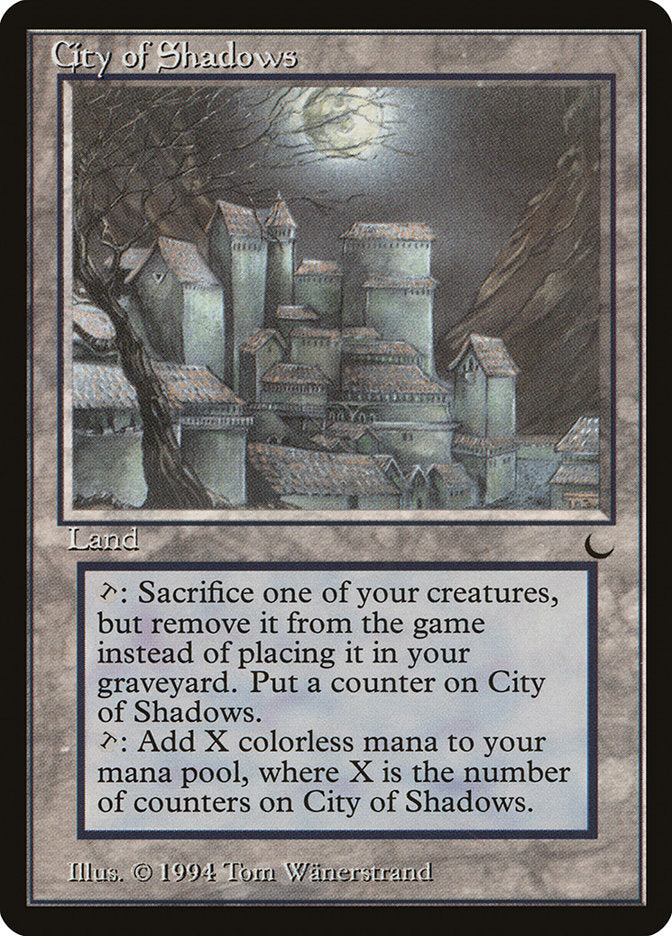 City of Shadows [The Dark] MTG Single Magic: The Gathering | Red Claw Gaming