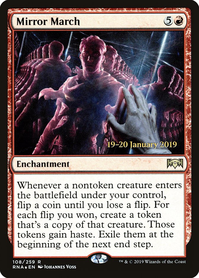 Mirror March [Ravnica Allegiance Prerelease Promos] MTG Single Magic: The Gathering | Red Claw Gaming