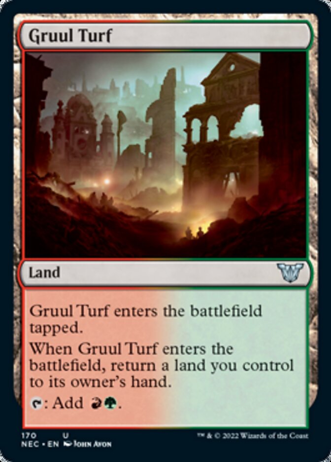 Gruul Turf [Kamigawa: Neon Dynasty Commander] MTG Single Magic: The Gathering | Red Claw Gaming