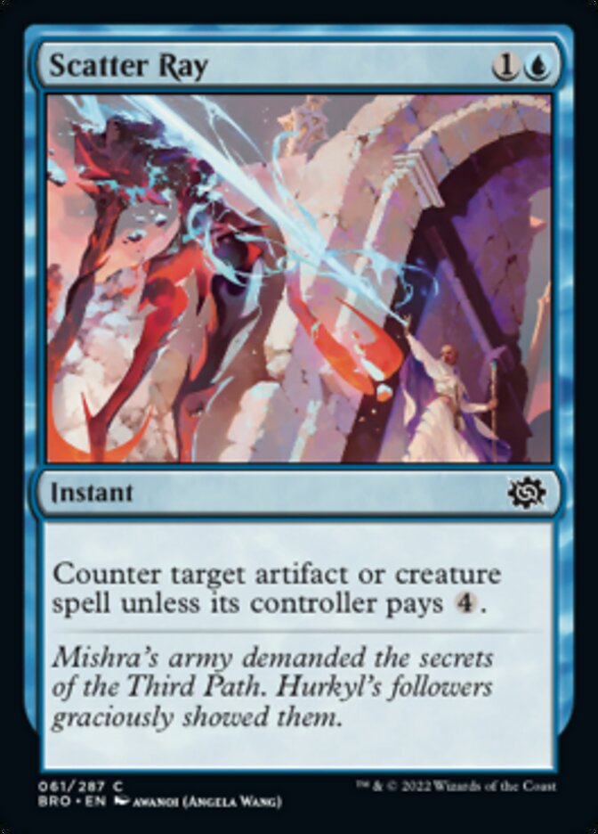 Scatter Ray [The Brothers' War] MTG Single Magic: The Gathering | Red Claw Gaming