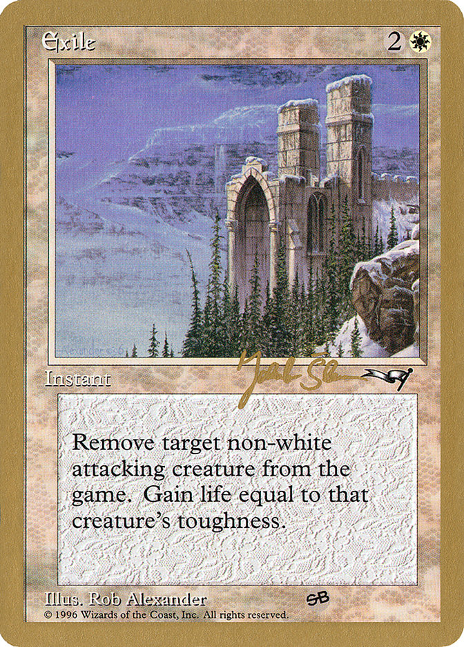 Exile (Jakub Slemr) (SB) [World Championship Decks 1997] MTG Single Magic: The Gathering | Red Claw Gaming