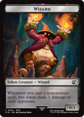 Hero (0002) // Wizard (0014) Double-Sided Token [FINAL FANTASY Tokens] MTG Single Magic: The Gathering | Red Claw Gaming