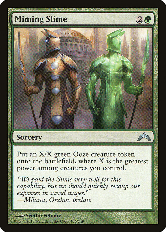Miming Slime [Gatecrash] MTG Single Magic: The Gathering | Red Claw Gaming