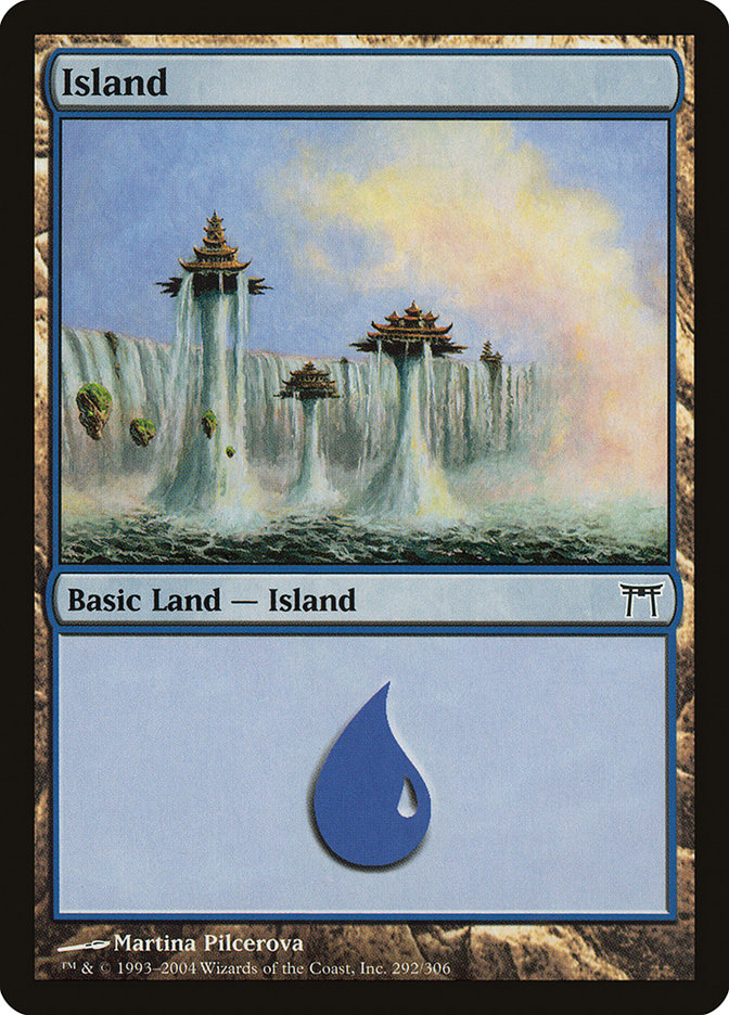 Island (292) [Champions of Kamigawa] MTG Single Magic: The Gathering | Red Claw Gaming