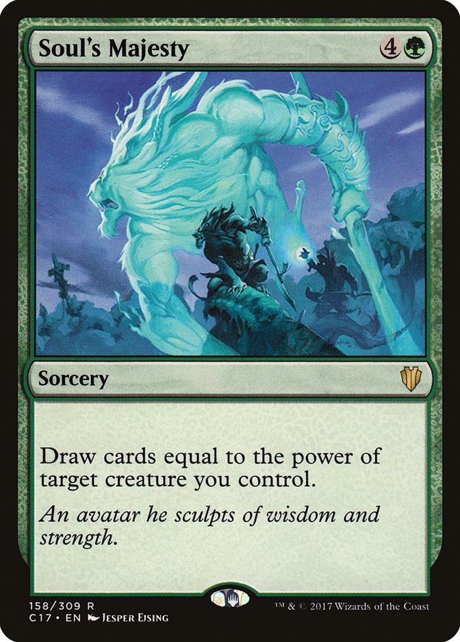 Soul's Majesty [Commander 2017] MTG Single Magic: The Gathering | Red Claw Gaming