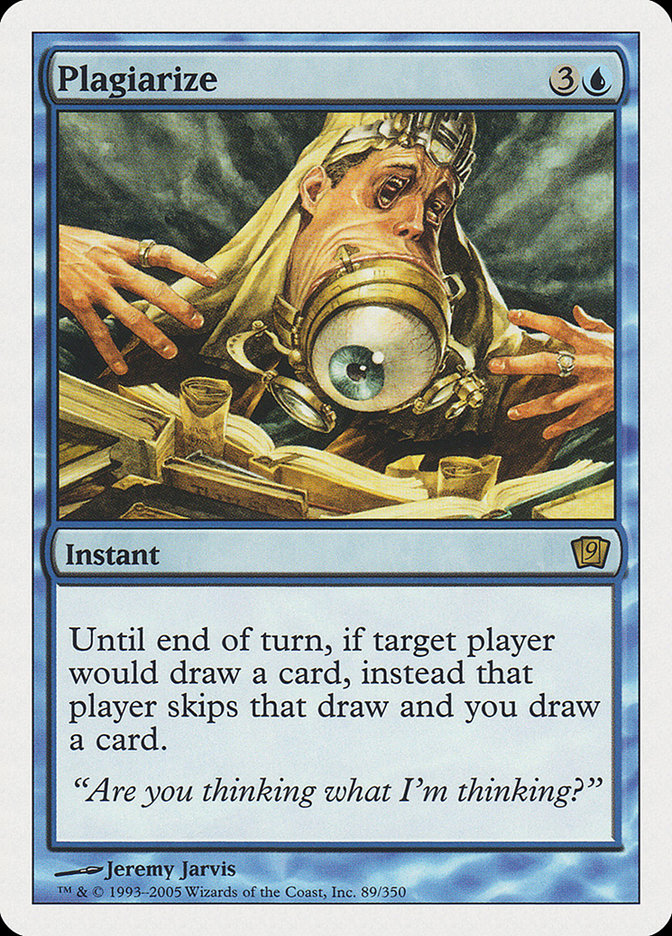 Plagiarize [Ninth Edition] MTG Single Magic: The Gathering | Red Claw Gaming