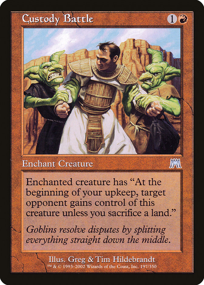Custody Battle [Onslaught] MTG Single Magic: The Gathering | Red Claw Gaming