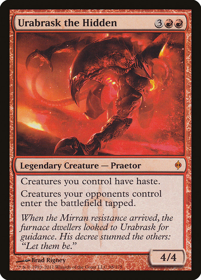 Urabrask the Hidden [New Phyrexia] MTG Single Magic: The Gathering | Red Claw Gaming