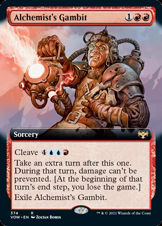 Alchemist's Gambit (Extended Art) [Innistrad: Crimson Vow] MTG Single Magic: The Gathering | Red Claw Gaming