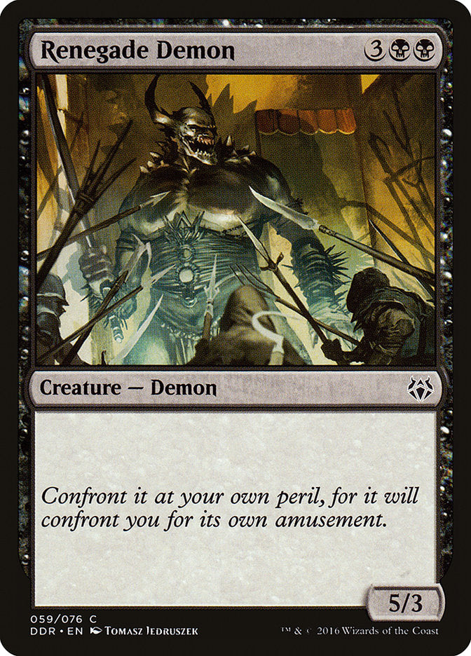 Renegade Demon [Duel Decks: Nissa vs. Ob Nixilis] MTG Single Magic: The Gathering | Red Claw Gaming