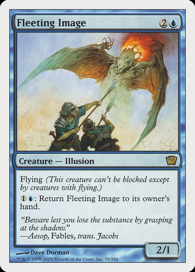 Fleeting Image [Ninth Edition] MTG Single Magic: The Gathering | Red Claw Gaming