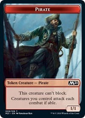 Pirate // Weird Double-Sided Token [Core Set 2021 Tokens] MTG Single Magic: The Gathering | Red Claw Gaming