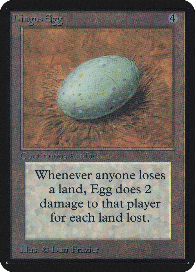 Dingus Egg [Alpha Edition] MTG Single Magic: The Gathering | Red Claw Gaming