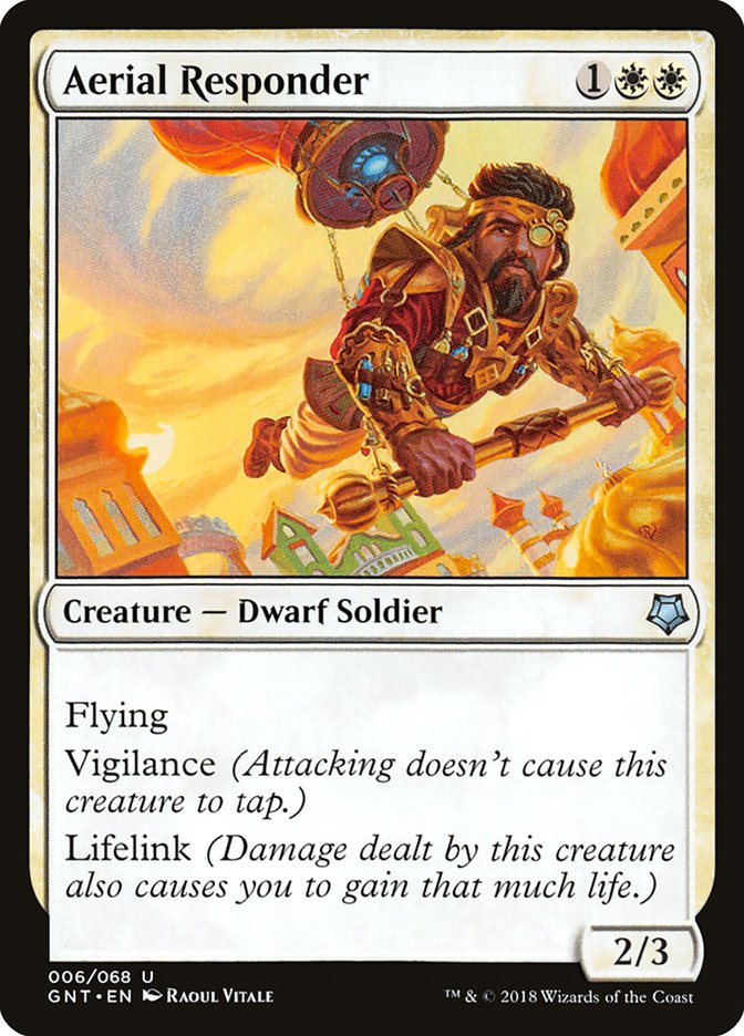 Aerial Responder [Game Night 2018] MTG Single Magic: The Gathering | Red Claw Gaming