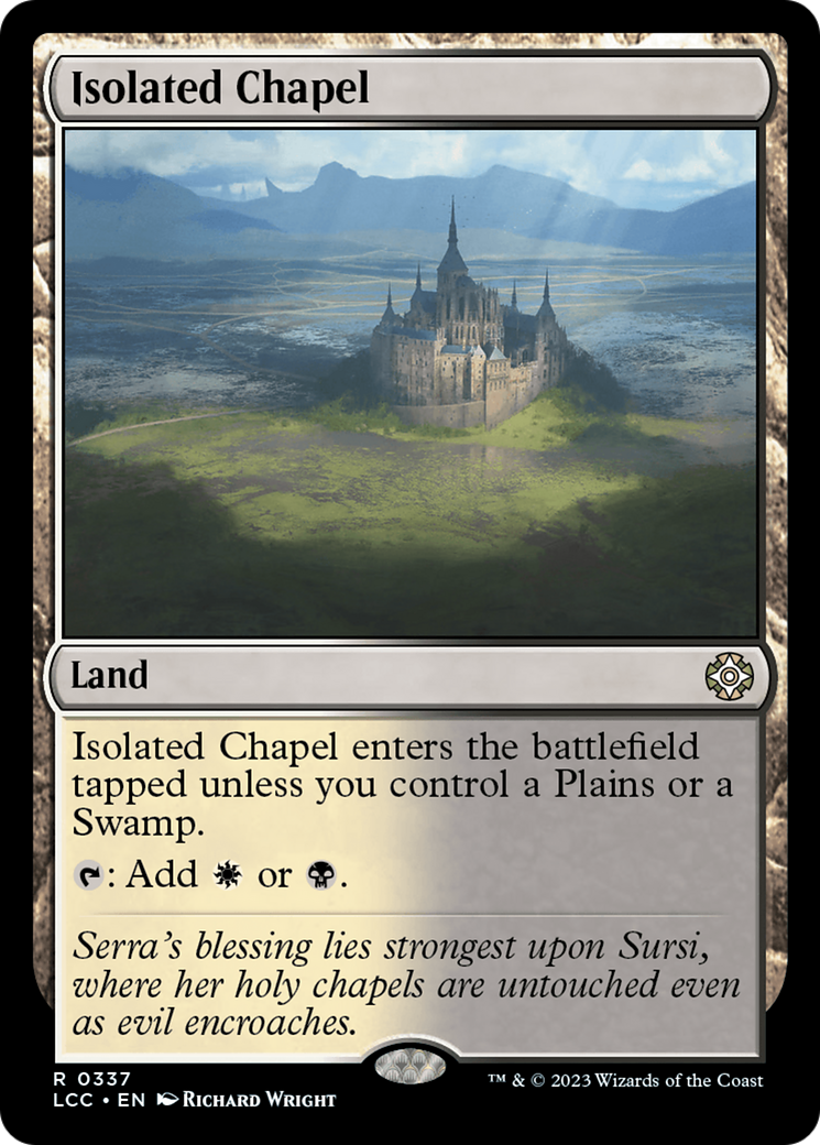 Isolated Chapel [The Lost Caverns of Ixalan Commander] MTG Single Magic: The Gathering | Red Claw Gaming
