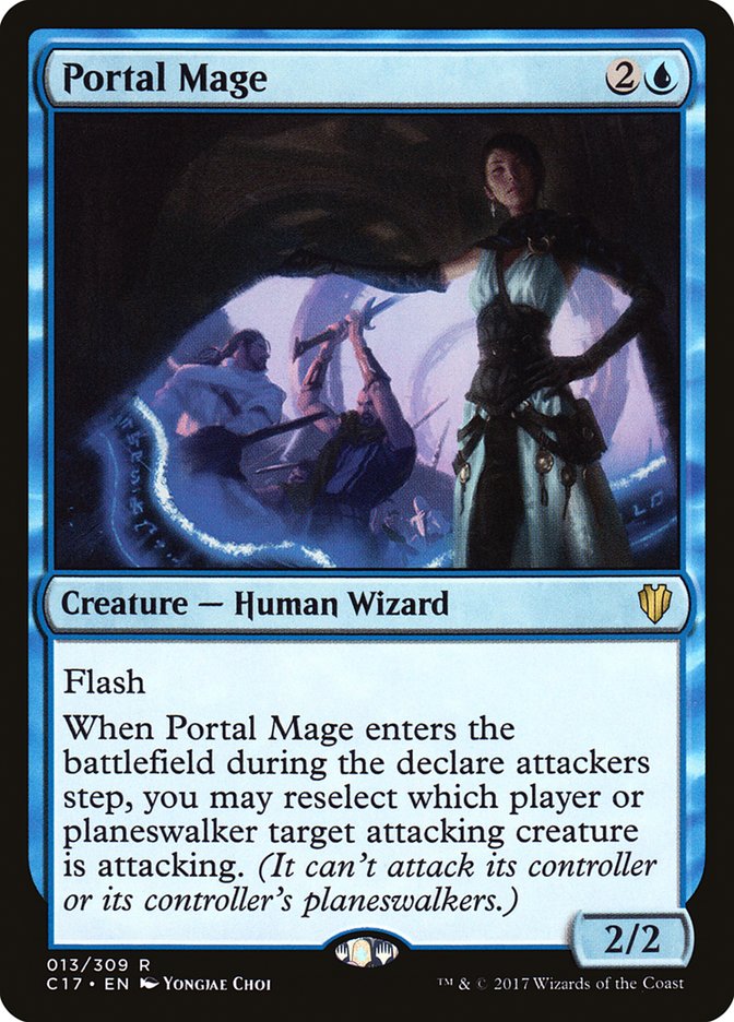 Portal Mage [Commander 2017] MTG Single Magic: The Gathering | Red Claw Gaming
