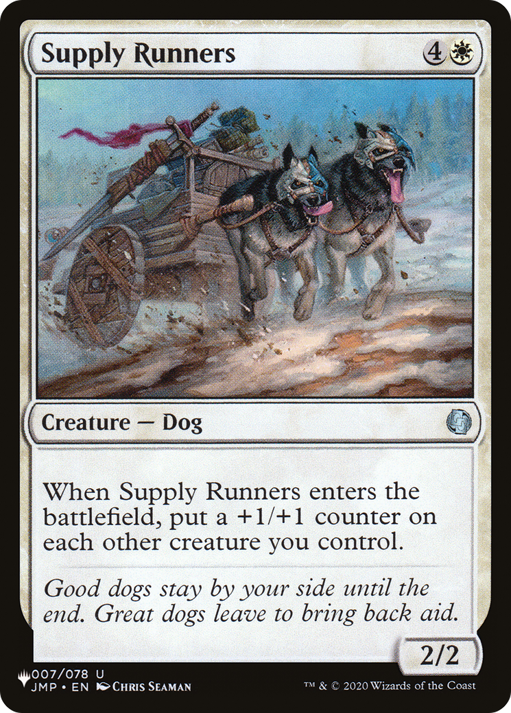 Supply Runners [The List] MTG Single Magic: The Gathering | Red Claw Gaming